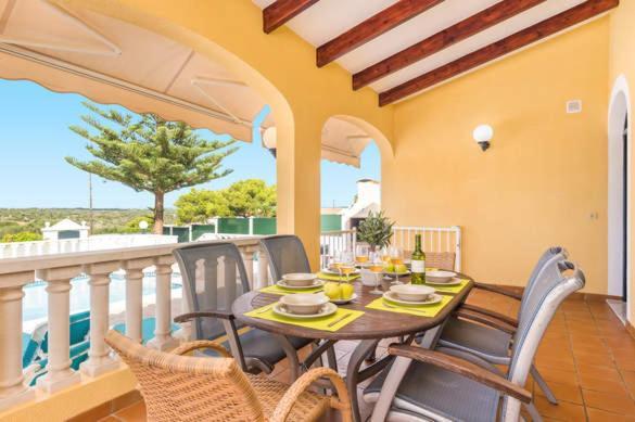 Villa Vistamar Cala En Porter  Bagian luar foto
