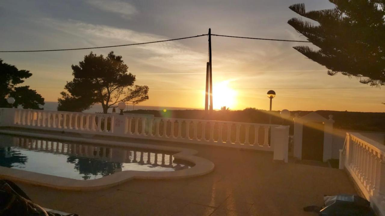 Villa Vistamar Cala En Porter  Bagian luar foto